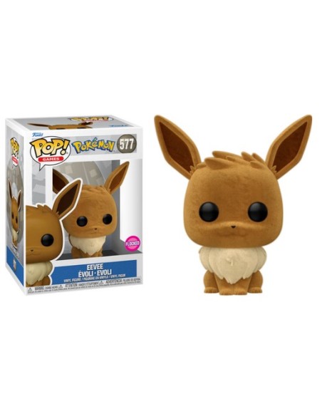 POKEMON - EEVEE (EMEA) (FLOCKED) - POP 577