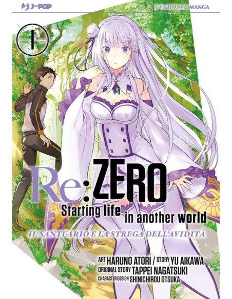 RE ZERO STAGIONE IV IL SANTUARIO E LA STREGA DELL`AVIDITA` VOL. 1