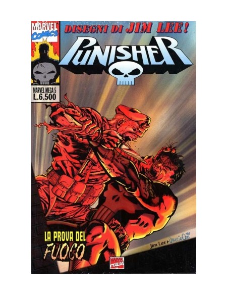 PUNISHER PROVA DI FUOCO 1 - MARVEL MEGA 5