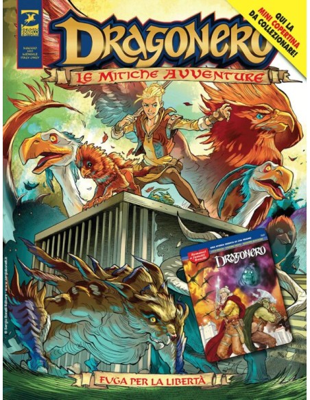 DRAGONERO ADVENTURES 18 COVER A (contiene MINI COPERTINA ROMANZI 1 DRAGONERO) - LE MITICHE AVVENTURE DI DRAGONERO 6