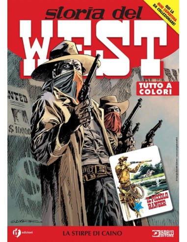 STORIA DEL WEST 50 COVER A (contiene MINI COPERTINA IL PICCOLO RANGER 1) - LA STIRPE DI CAINO