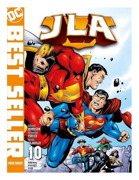JLA DI GRANT MORRISON 10 - DC BEST SELLER