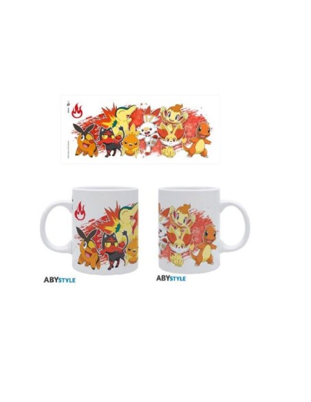 POKEMON FIRE STARTER TAZZA