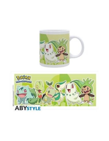 POKEMON GRASS STARTER TAZZA