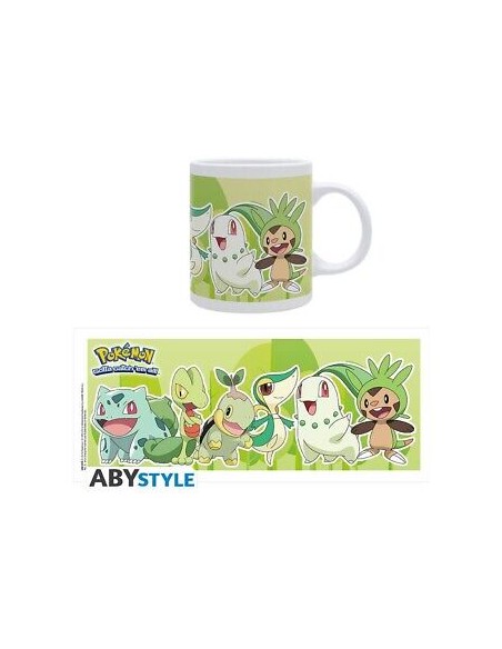 POKEMON GRASS STARTER TAZZA