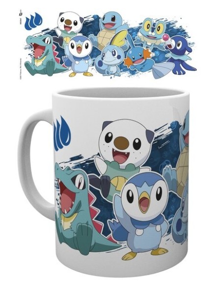 POKEMON WATER STARTER TAZZA