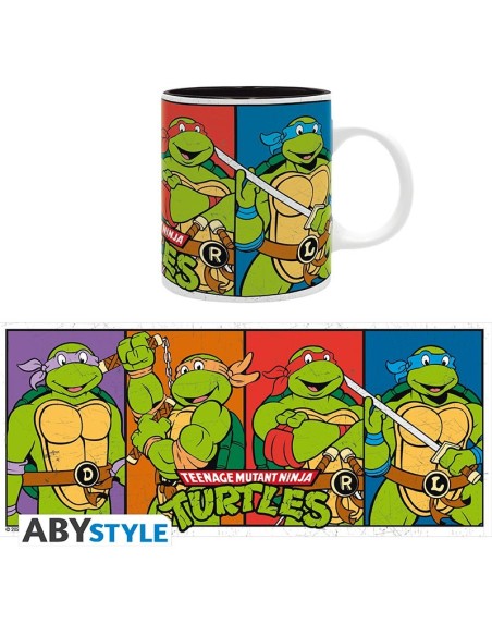 TEENAGE MUTANT NINJA TURTLES COLORFUL PORTRAITS