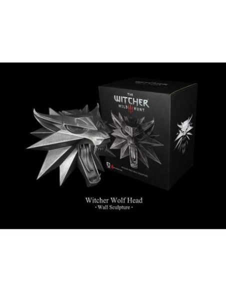 THE WITCHER 3 WILD HUNT WOLF WALL SCULPTURE