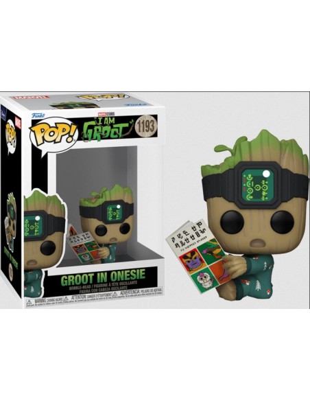 MARVEL: I AM GROOT - GROOT PJS W/BOOK - POP 1193