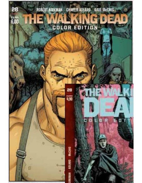 THE WALKING DEAD COLOR EDITION 28 VARIANT