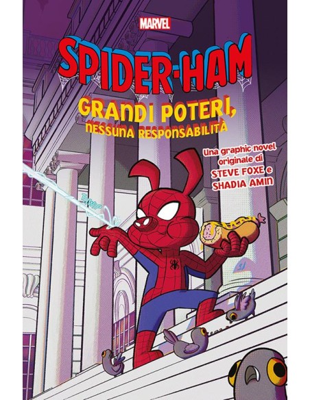 SPIDER-HAM GRANDI POTERI, NESSUNA RESPONSABILITA` - MARVEL SCHOLASTIC