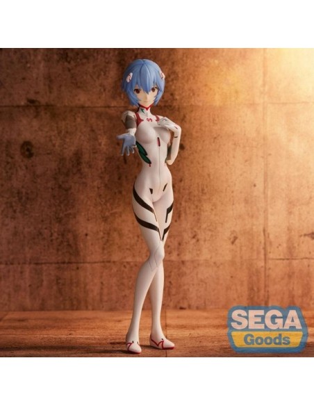 EVANGELION REI AYANAMI HAND OVER/MOMENTARY WHITE - SUPER PREMIUM STATUE