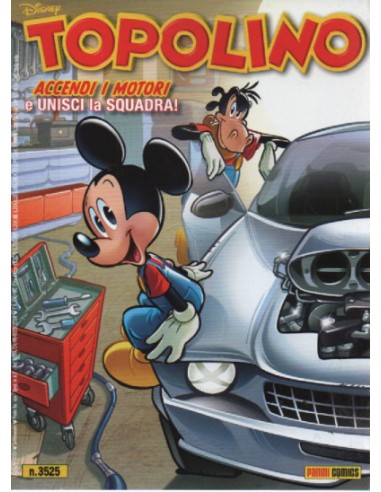 TOPOLINO 3525 COVER TOPOLINO