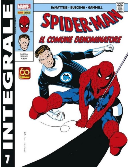 MARVEL INTEGRALE SPIDER-MAN DI J.M. DEMATTEIS 7 (di 50)