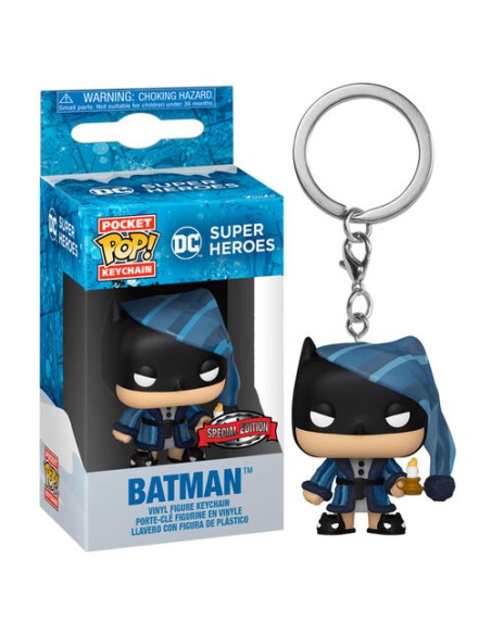 DC COMICS: DC HOLIDAY BATMAN - POCKET POP KEYCHAIN