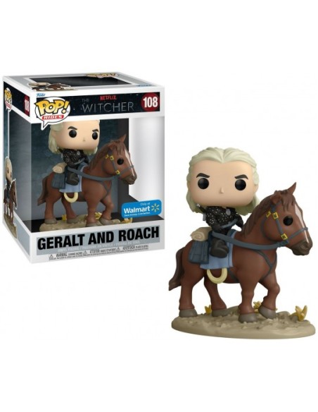THE WITCHER - GERALT ON ROACH - POP RIDE SUPER DELUXE 108