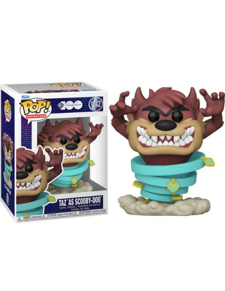WARNER BROS: 100TH ANNIVERSARY - LOONEY TUNES - TAZ AS SCOOBY - POP 1242