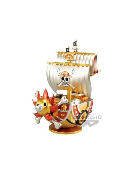 ONE PIECE MEGA WCF SPECIAL GOLD COLOR - THOUSAND SUNNY