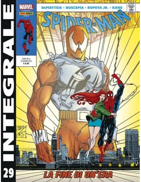 MARVEL INTEGRALE SPIDER-MAN DI J.M. DEMATTEIS 29 (di 50)