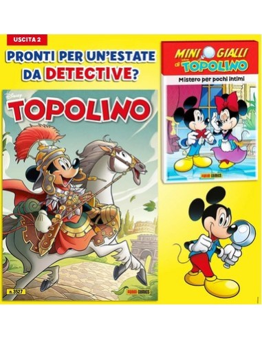 TOPOLINO 3527 CONTIENE MISTERO PER POCHI INTIMI - MINI GIALLI DI TOPOLINO 2