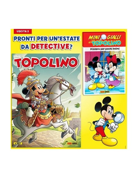 TOPOLINO 3527 CONTIENE MISTERO PER POCHI INTIMI - MINI GIALLI DI TOPOLINO 2