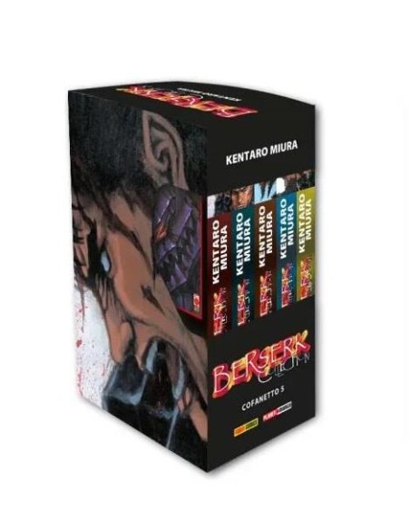 BERSERK COLLECTION SERIE NERA COFANETTO 6 - (include i vol. 26-30)