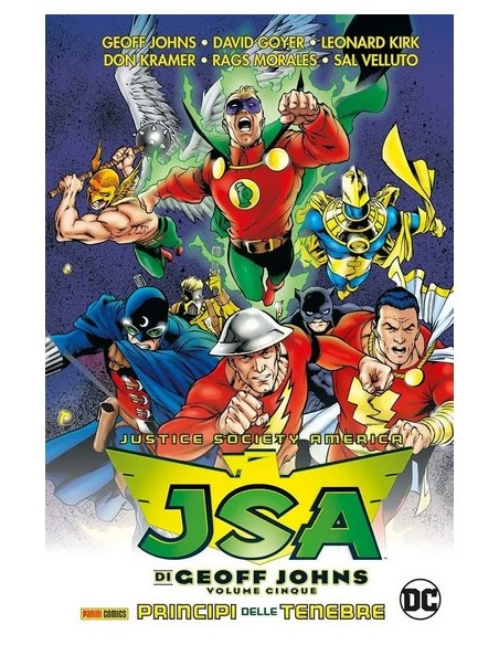 JSA DI GEOFF JOHNS VOL. 5 PRINCIPI DELLE TENEBRE - DC EVERGREEN