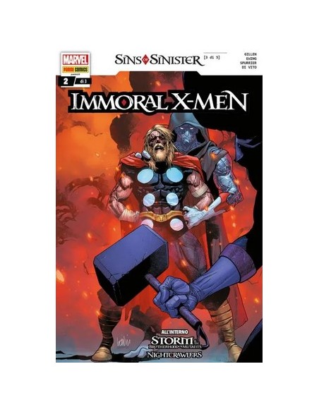 IMMORTAL X-MEN 13 - SINS OF SINISTER 3 di 5 - IMMORAL X-MEN 2