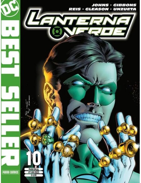 LANTERNA VERDE DI GEOFF JOHNS 10 - DC BEST SELLER NUOVA SERIE