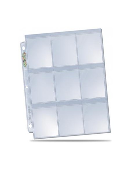 FOGLI SECURE PLATINUM 9 TASCHE - 3 BUCHI