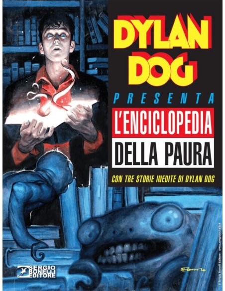 DYLAN DOG PRESENTA L`ENCICLOPEDIA DELLA PAURA (2023) - FANTASMA D`AMORE, ANIME DI PIETRA, SIRENE