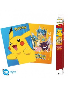 POKEMON - POKEMON - SET 2 CHIBI POSTER (52X38)