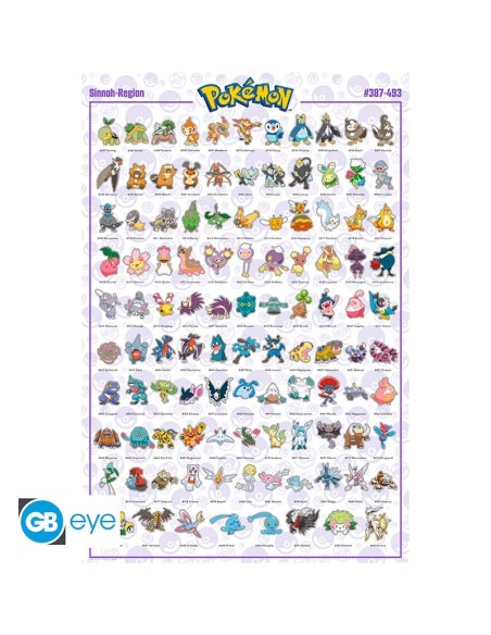 POKEMON - POSTER (91.5X61) - HOENN POKEMON ENGLISH