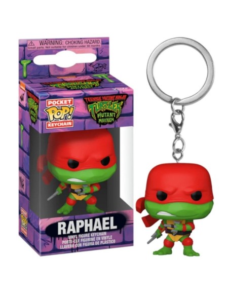 TEENAGE MUTANT NINJA TURTLES - RAPHAEL - POP KEYCHAIN