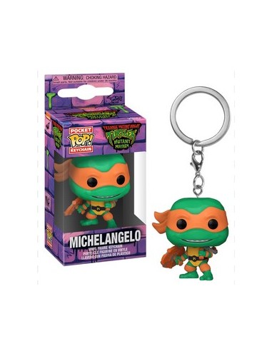 TEENAGE MUTANT NINJA TURTLES - MICHELANGELO - POP KEYCHAIN