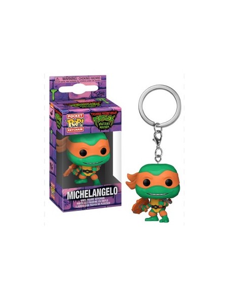 TEENAGE MUTANT NINJA TURTLES - MICHELANGELO - POP KEYCHAIN