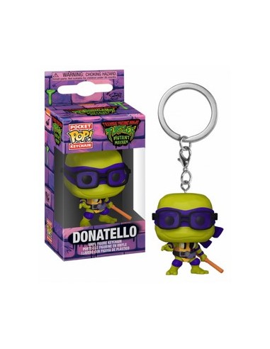 TEENAGE MUTANT NINJA TURTLES - DONATELLO - POP KEYCHAIN