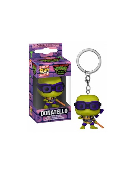 TEENAGE MUTANT NINJA TURTLES - DONATELLO - POP KEYCHAIN