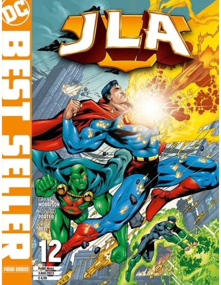 JLA DI GRANT MORRISON 12 - DC BEST SELLER