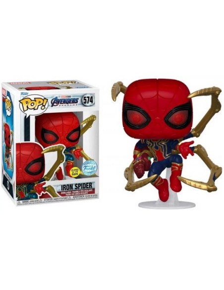MARVEL AVENGERS ENDGAME SPIDEY W/GAUNTLET - IRON SPIDER - POP 574