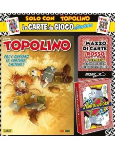 TOPOLINO 3532 + MAZZO DI CARTE ROSSO