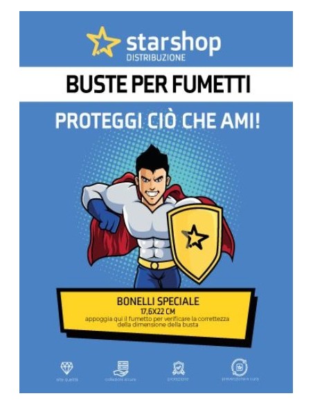 BUSTE STAR SHOP BONELLI SPECIALE (17,6x22+4,5)
