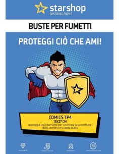 BUSTE STAR SHOP COMICS TP4 (19x27+4,5)