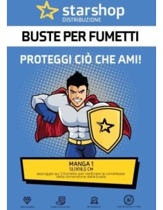 BUSTE STAR SHOP MANGA 1 (13,1x18,5)