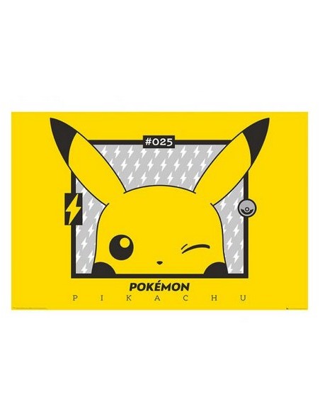 POKEMON - POSTER (91.5X61) - PIKACHU WINK