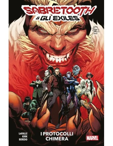 SABRETOOTH & GLI EXILES I PROTOCOLLI CHIMERA - MARVEL COLLECTION