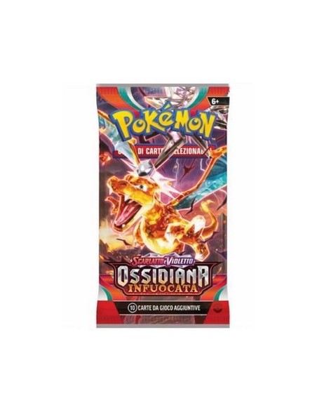 POKEMON - SCARLATTO E VIOLETTO - OSSIDIANA INFUOCATA