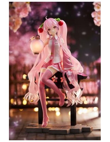 SAKURA MIKU LANTERN STATUE 20CM