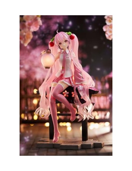 SAKURA MIKU LANTERN STATUE 20CM