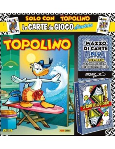 TOPOLINO 3533 + MAZZO DI CARTE BLU
